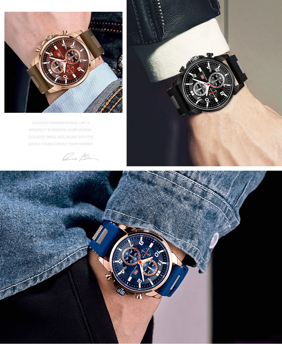 MINI FOCUS Quarzuhr für Herren, wasserdicht_voghion.com