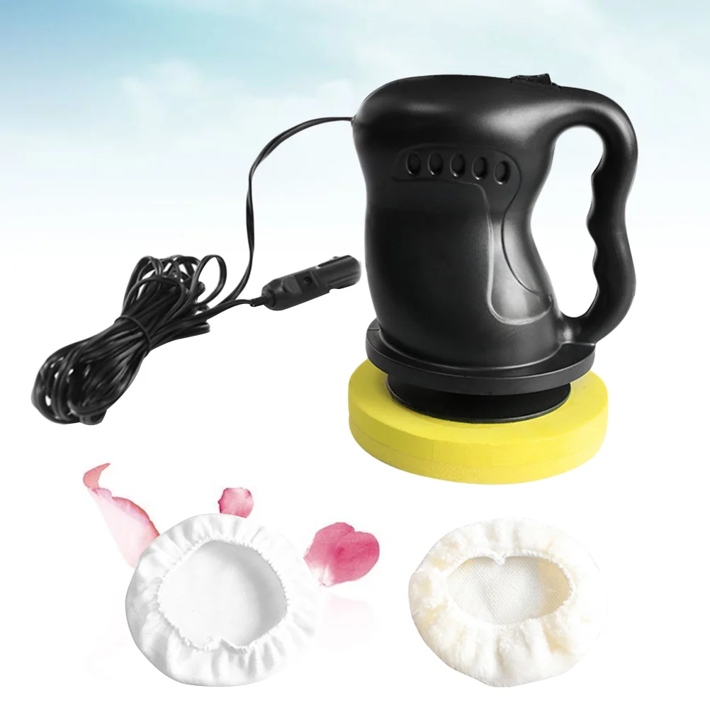 

12V Car Polisher Waxer Kit Waxing Polishing Machine (Black)