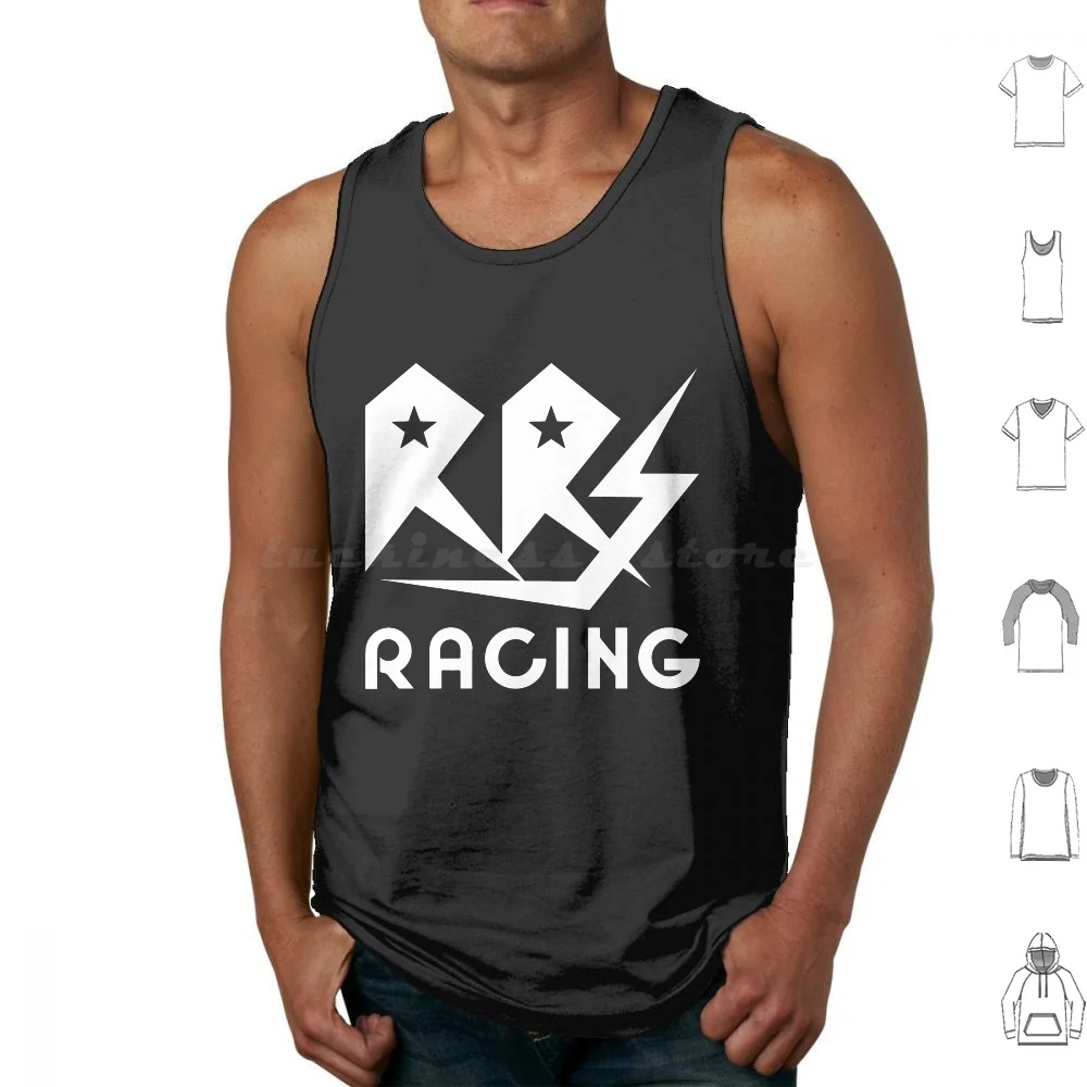 Rrs Bmx Racing 1980 White Tank Tops Vest Sleeveless Bike Gt Bicycle Hutch Rad Haro Schwann Motocross Torker Robinson Greg