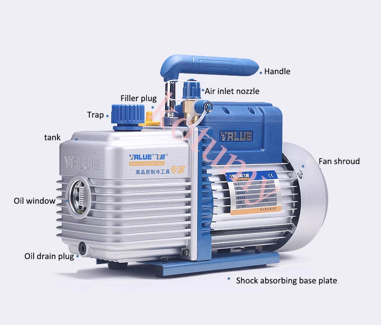 Vacuum Pump Air Conditioning 2 Stage  Bomba De Vacio Para Aire  Acondicionado - Pumps - Aliexpress