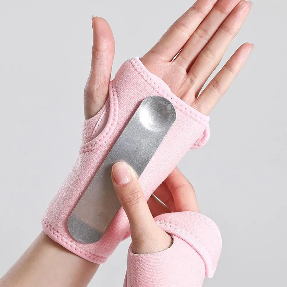 

1pcs Sports Carpal Tunnel Wrist Brace with Splints Palm Wrist Orthopedic Support Cushion Compression Wrap Arthritis Pain Relief