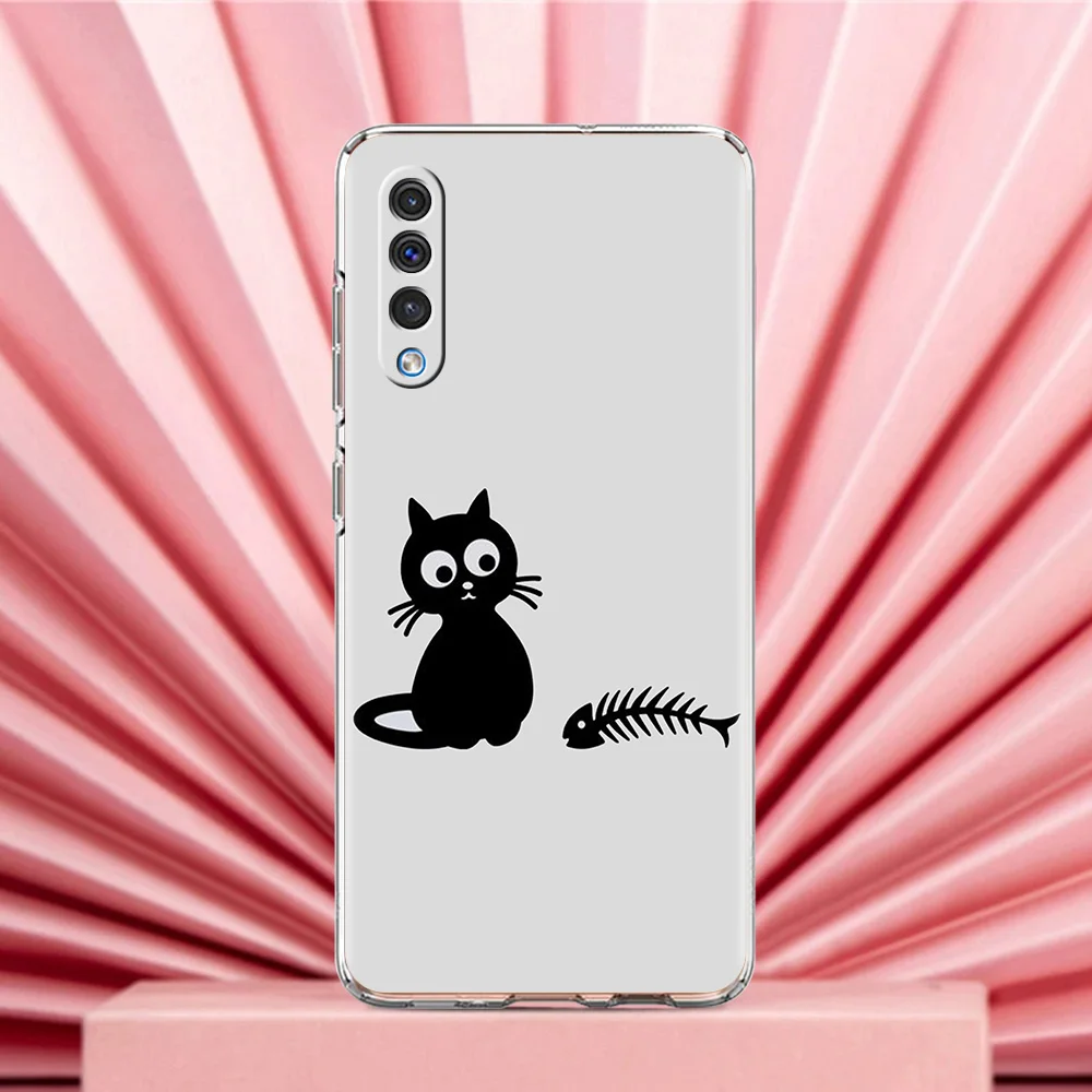 Funny Black Cat Phone Case - Stylish Protective Cover