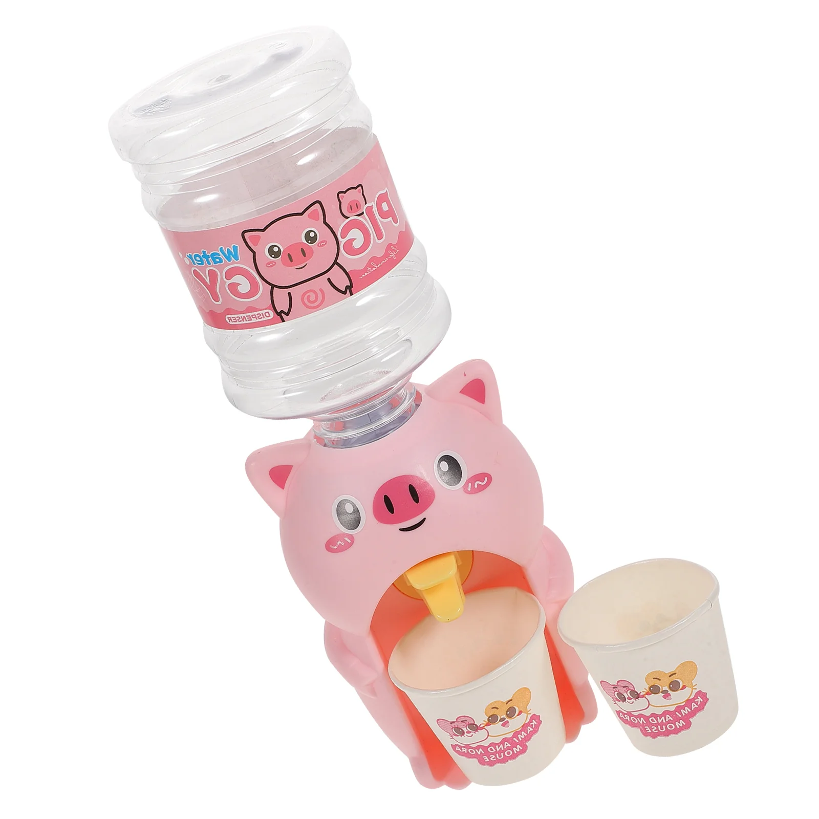 

Mini Water Dispenser Gifts Cartoon Hand Press Drink Water Machine Gifts Simulation Water Bottle Pump Drinking Fountain Gifts
