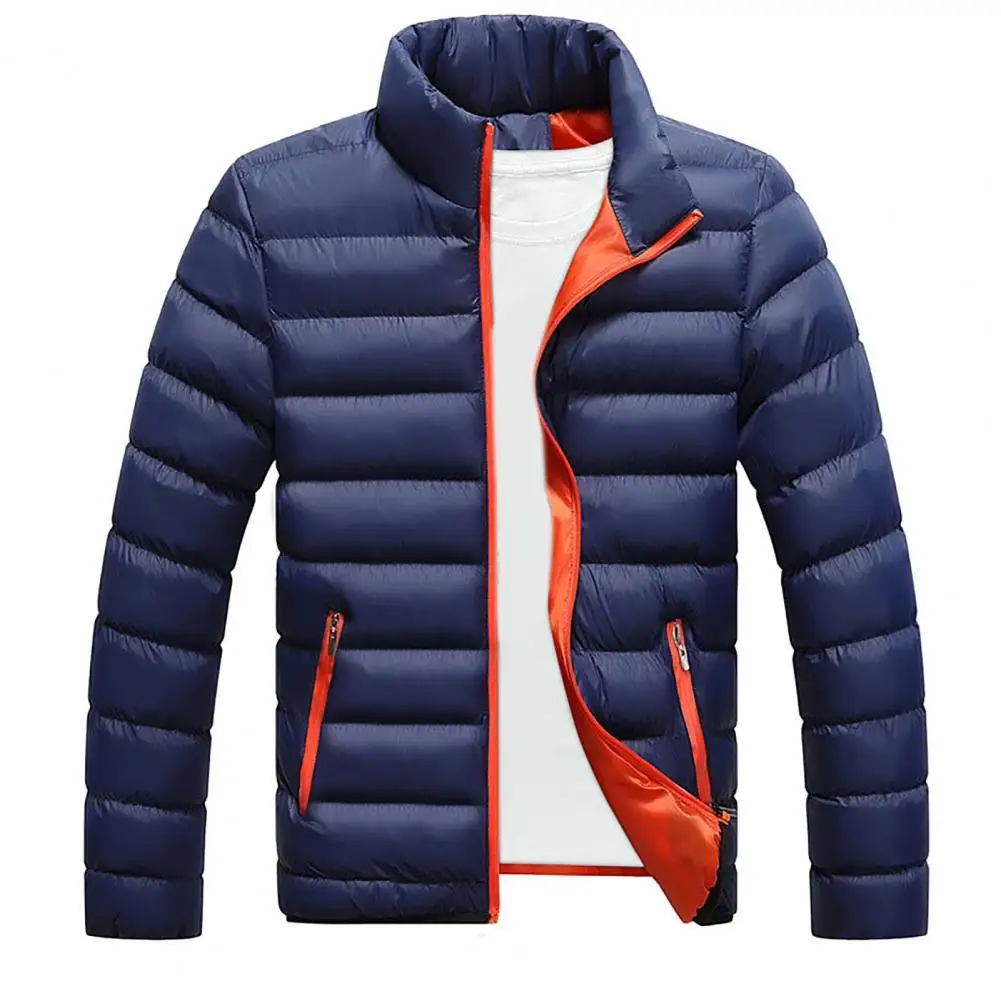sports jacket Coat Windbreak Warm Cardigan Stand Collar Down Coat for Work golf jacket Jackets