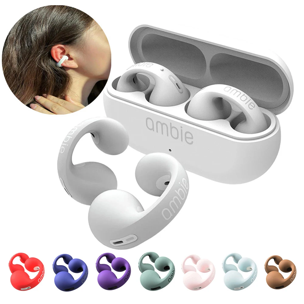 For Ambie Sound Earcuffs 11 Upgrade Pro Earring Wireless Bluetooth