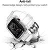29258-979300.jpg Bracelet montre Transparent + coque pour Apple Watch série 8 7 6 SE 5 4 49