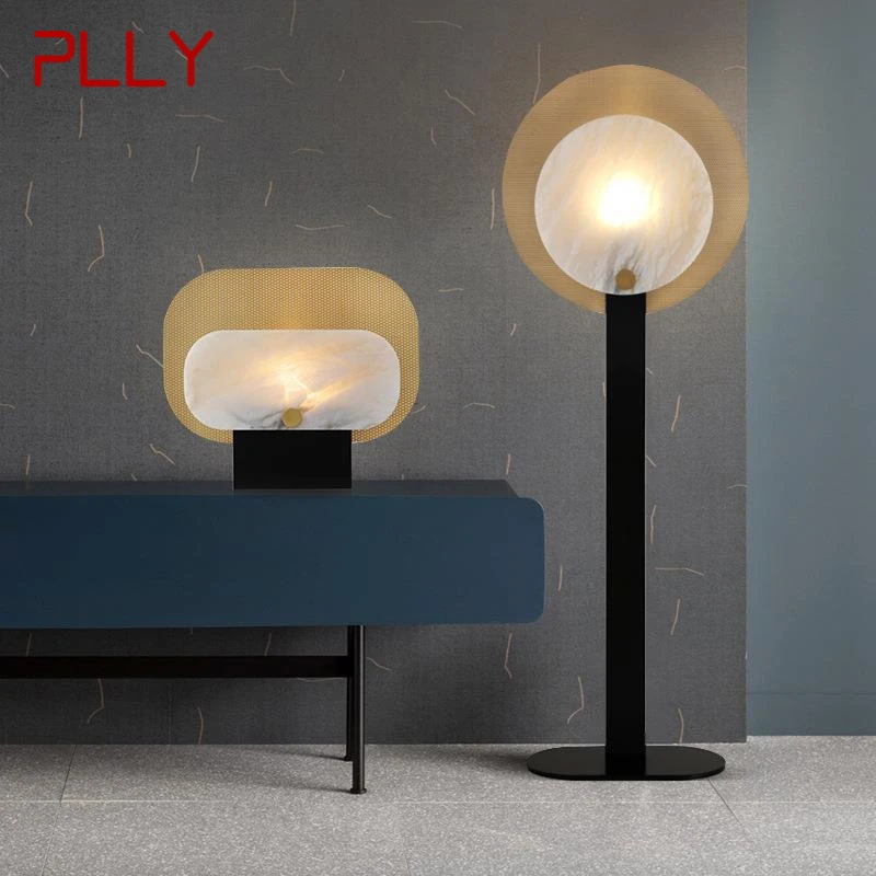 

PLLY Nordic Marble Floor Lamp luxury Modern Family Iiving Room Bedroom LED Creativity Decorative Standing Light