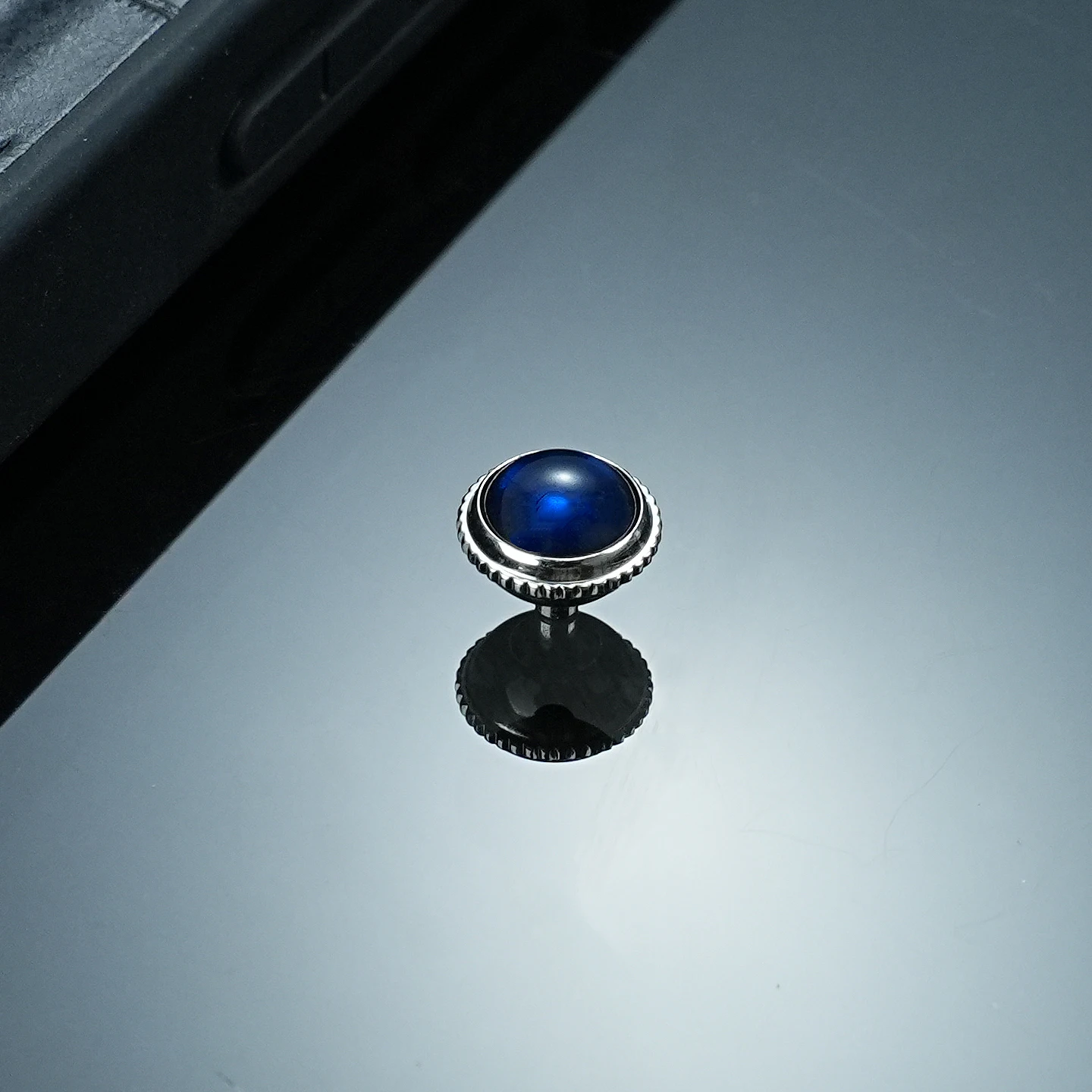 Stainless Steel Replacement Watch Crown for Ballon Bleu de Cartier