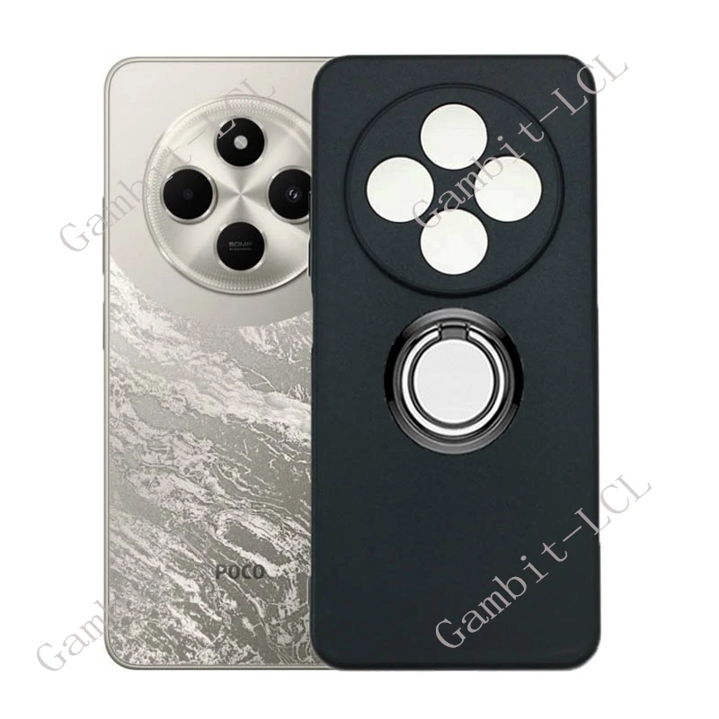 Durable TPU Silicone Phone Case with Back Ring Holder
