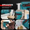 Cordless 2Gear Brushless Electric Nail Gun 422J U Nailer Stapler With 1 Set Nails Wookworking Power Tool For Makita 18V Battery 6