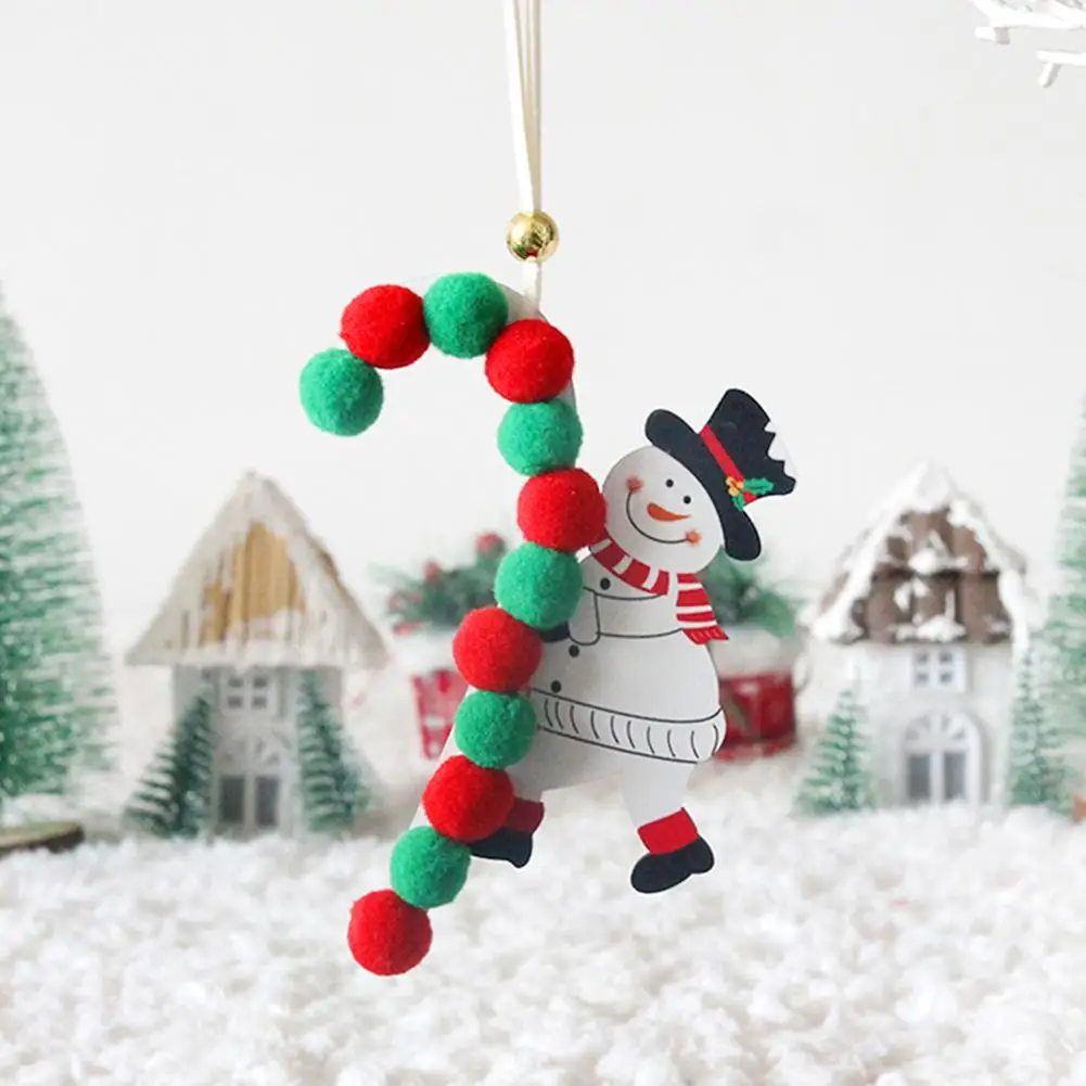 

Festive Christmas Tree Pendants Festive Christmas Tree Decorations Colorful Santa Snowman Elk Pendants for Home Parties Winter