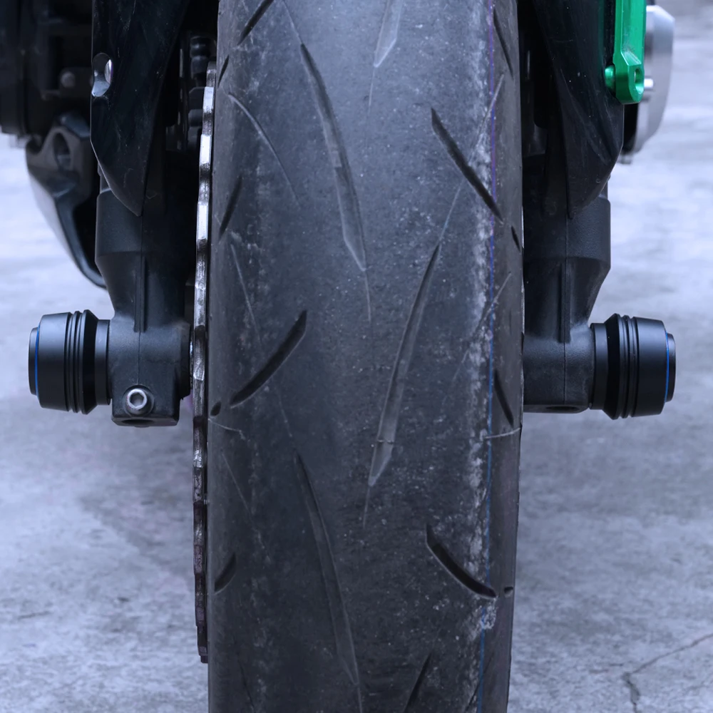 Für Honda CB750 CB1000 Hornet CB 750 1000 Hornet SP 2023-2025 2026 Motorrad Gabel Vorder- und Hinterrad Achsen-Crash-Slider-Schutz – Detail 5