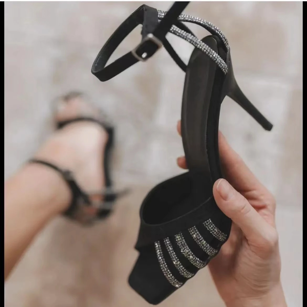 Verdeel rietje Smeltend Sandalias | Sandals | Women's Sandals - 2023 Crystal Open Sandalias Mujer  Sandals Shoes - Aliexpress