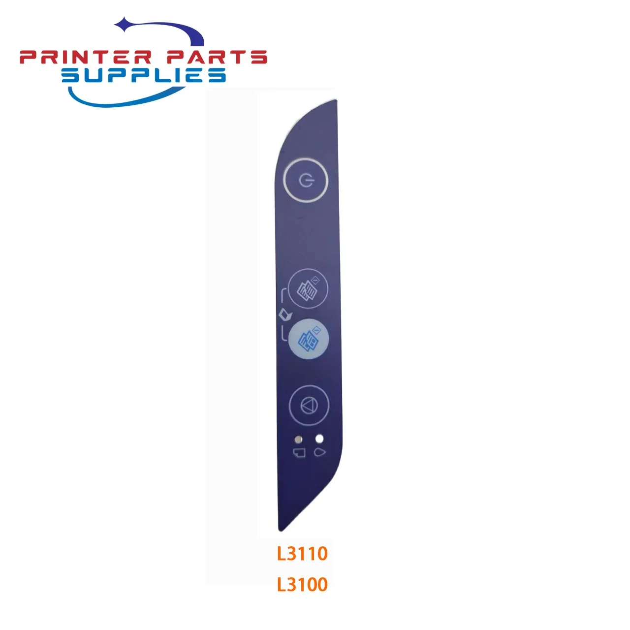 1PC Compatible New Button Stickers for Epson L1110 L3210 L3150 L3250 L3110 L3110 L3100 Panel Button Sticker