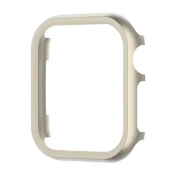 Premium Aluminium Cover for Apple Watch - Bumper Frame Protector (Starlight)