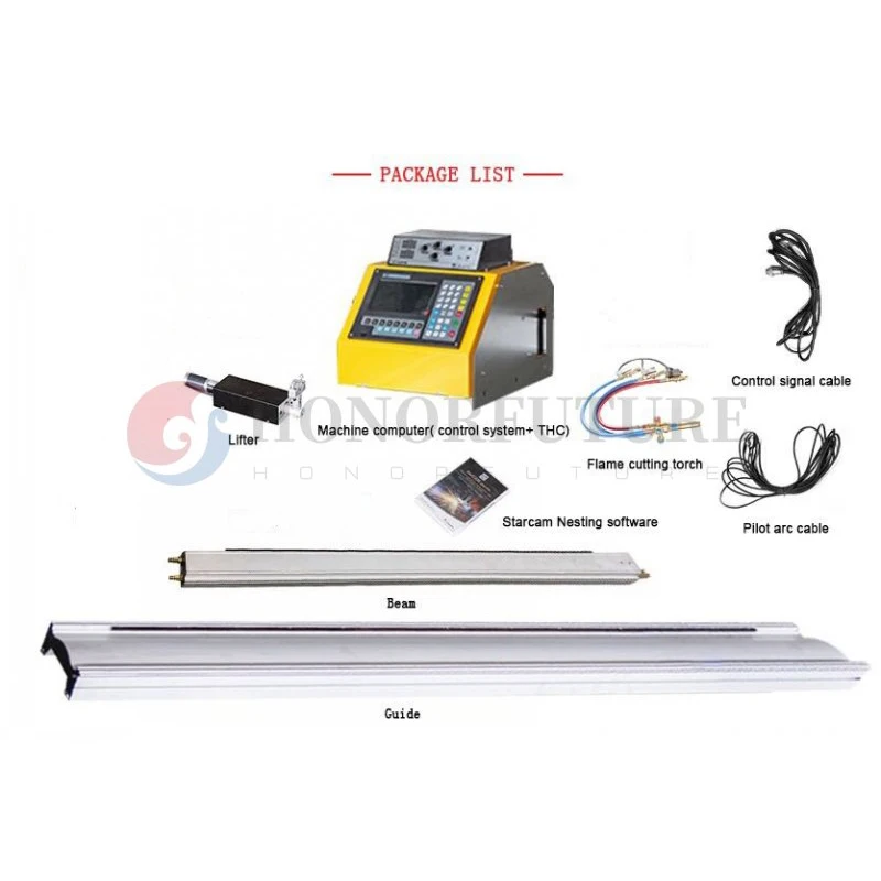 Delivery Portable Cnc Flame/Plasma Metal Cutting Machine HF1530P Delivery Portable Cnc Flame/Plasma Metal Cutting Machine 1530 3
