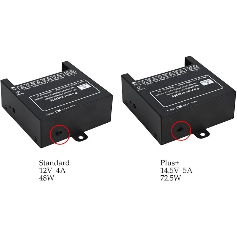 Power Supply Controller For Door Access System Electric Lock Intercom Camera Input 110V-240V AC To Output 12V DC 4A Easy Install