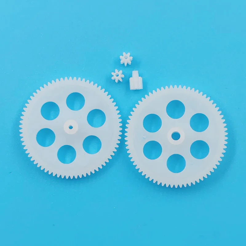 Mixed 5pcs Toy Helicopter Gear 0.3M 701A +702A+ 70.8A Pinions Micro Gears Toy Aircraft Accessories MIX5