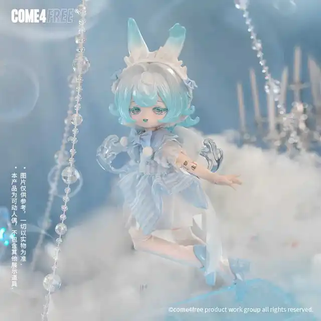 Come4free 1/12 Bjd Blind Box Bonnie Meteorological Star Language Series Kawaii Rabbit Bjd Articulated Action Figure Toys Decora 4