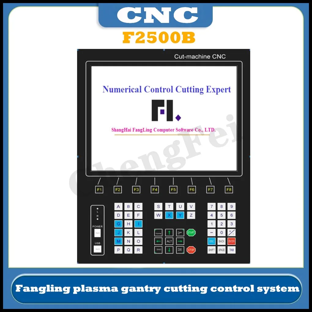 

Cnc Latest Cutting Expert Fang Ling F2500B Plasma Controller Cnc Flame Plasma Gantry Cutting Machine Operating System