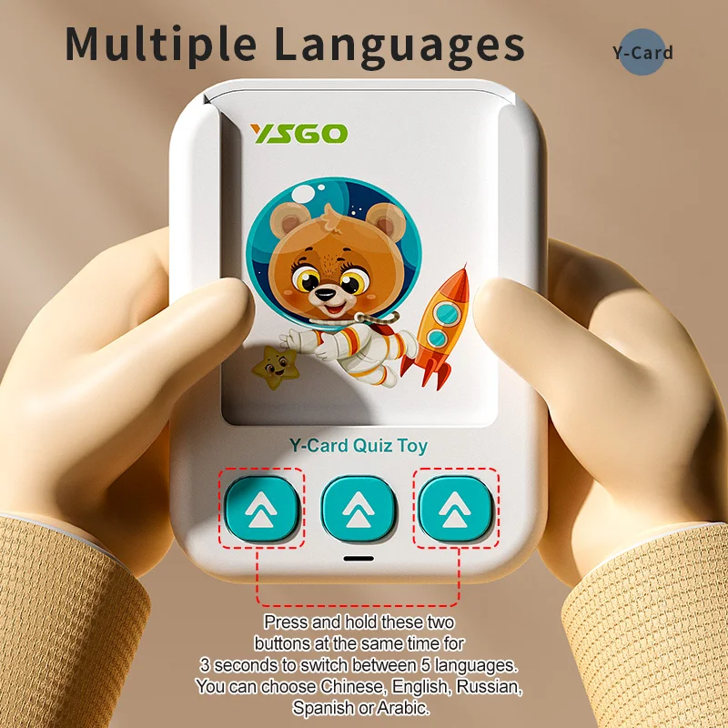 Russian Puzzle Learning Machine Children's Early Education Card Card Machine Logical Judgment Thinking Learning Card Machine 4