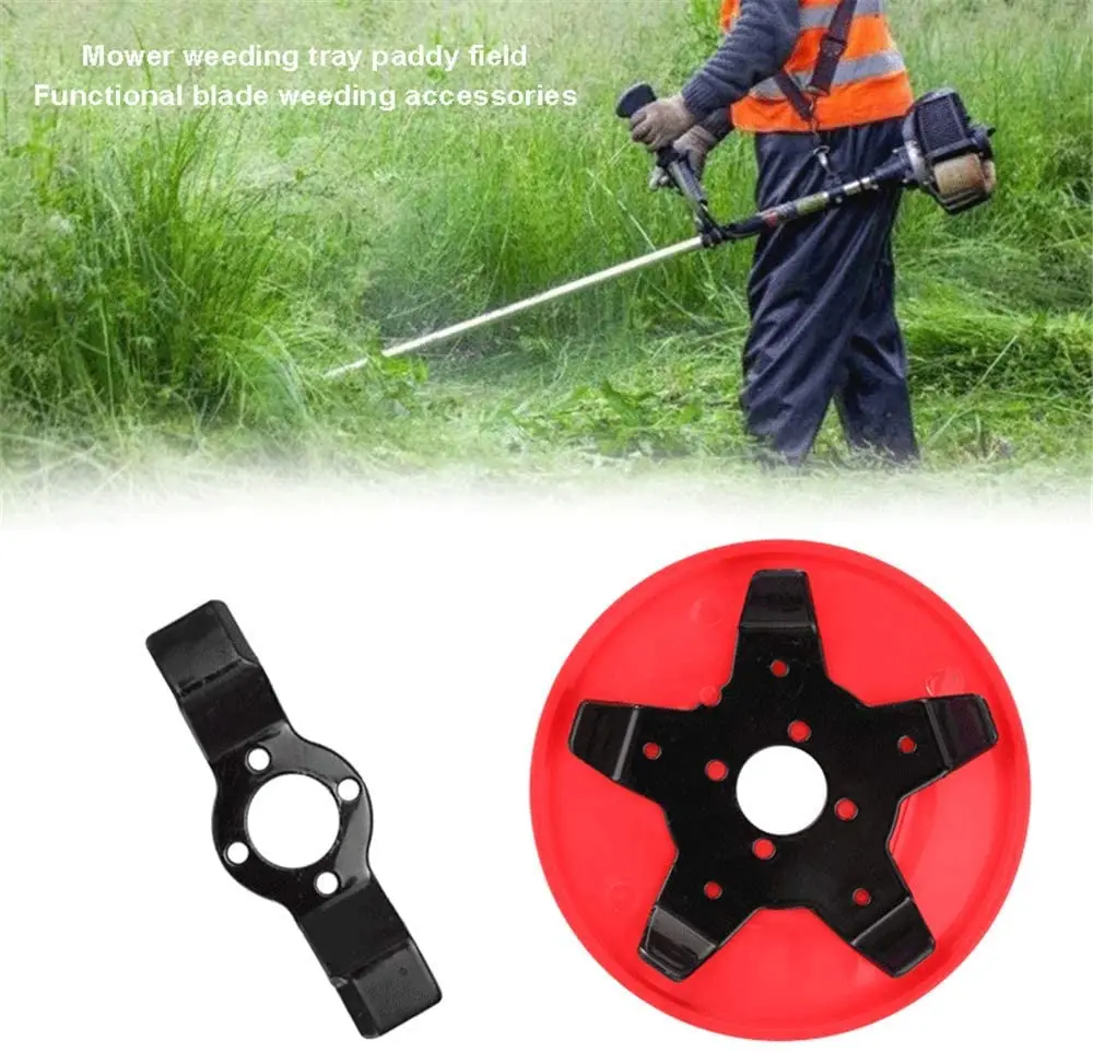 

Universal Brush Cutter Blade Trimmer Head Metal Blades Trimmer Garden Grass Paddy Field Dry Land Lawn Mower Machine Tool