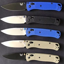 

Multiple Color S30V Blade BENCHMADE 535/535S Bugout Folding Knife Fiber Handle Outdoor Safety Defense Portable Pocket Knives