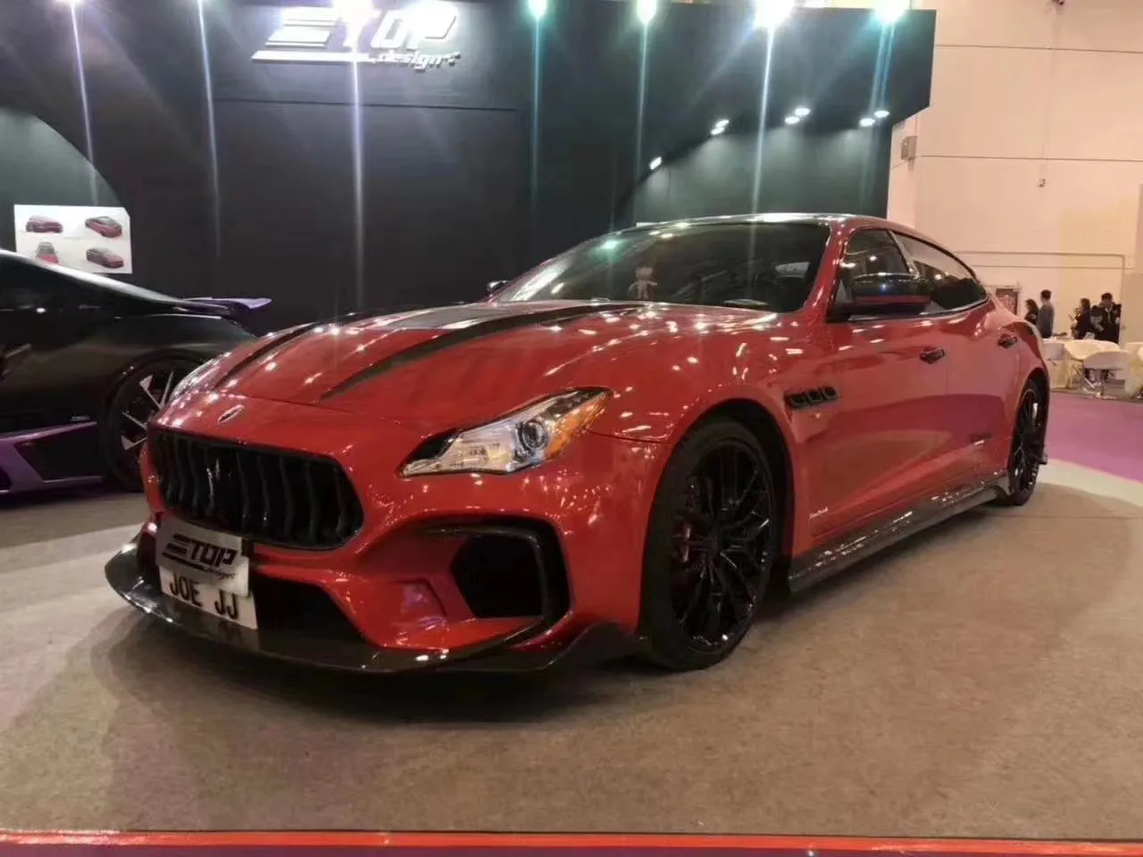 Quattroporte body kit For Maserati Quattroporte Topcar body kit carbon