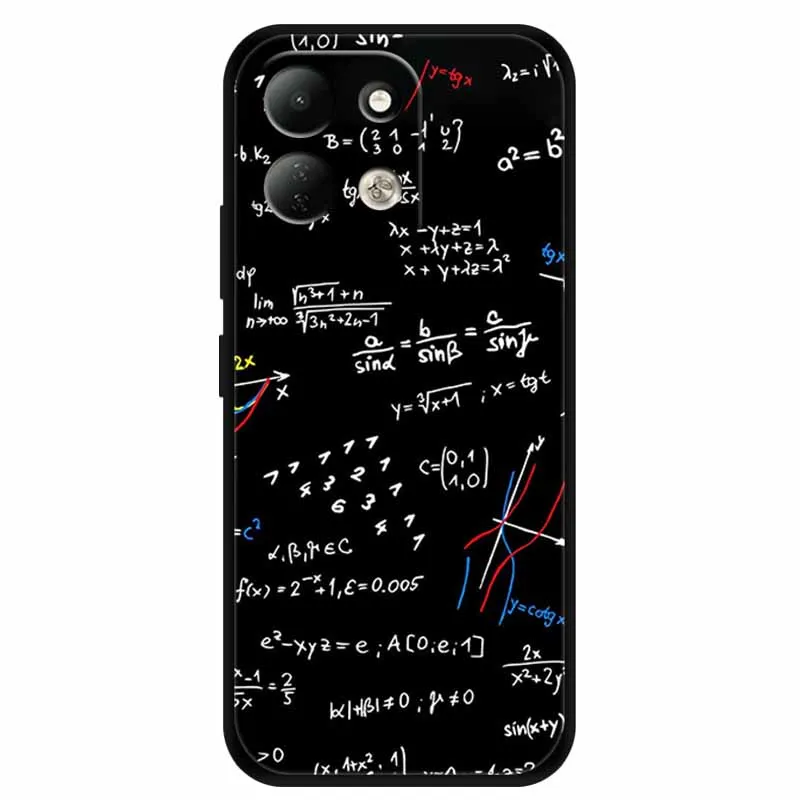 Lion Design Soft Silicone Phone Cover - Black TPU Bumper Case