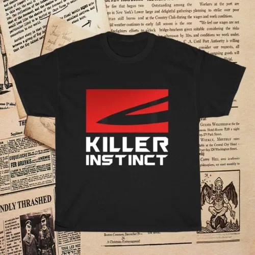 New Killer Instinct Crossbow Tiro Con L'Arco Logo T-Shirt Da Uomo Taglia Divertente Da S A 5Xl Maniche Lunghe O Corte