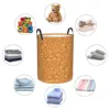 Custom Winnie Pooh Bear Pattern Laundry Basket Collapsible Clothing Hamper Toys Organizer Storage Bins 5
