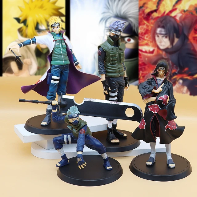Naruto Uzumaki Action Figures para Crianças, Kakashi, desenho animado de  Sasuke, figurinhas de modelo de anime, brinquedos para meninos - AliExpress