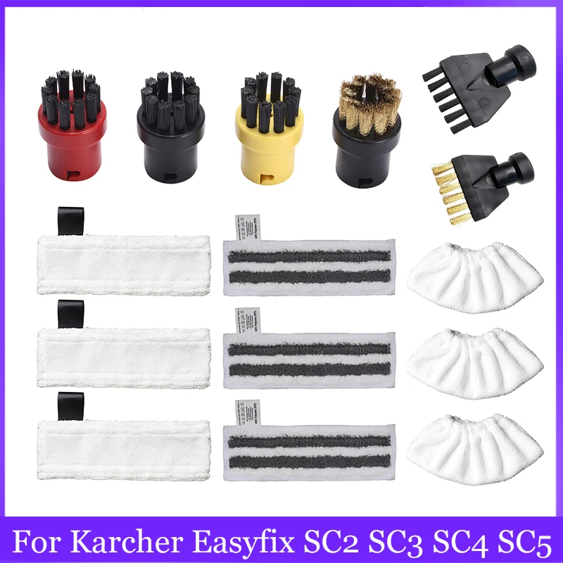 Wiseten Accessori per pulitore a vapore Kärcher Easyfix SC1 SC2 SC3 SC4