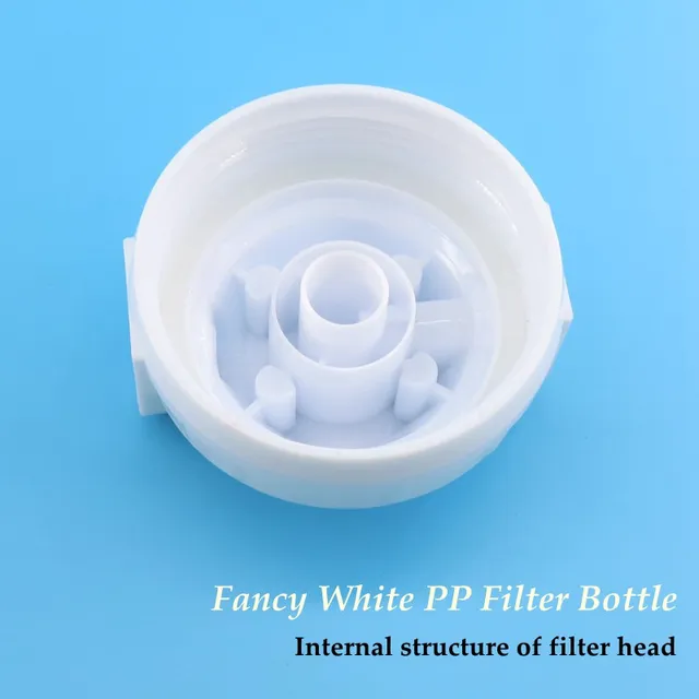 10 Hüvelykes Fehér Divatos Külső Csatszűrő Palack Új Pp Anyag Dupla Tömítő Gyűrű Szivárgásbiztos Robbanásbiztos Szűrőhordó - Image 5