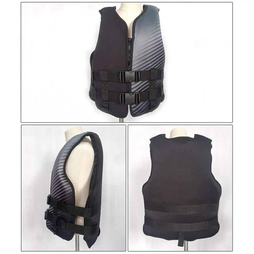 Lifejacket neoprene life jacket new water sport buoyancy jacket life vest swimming boating skiing driving vest drifting