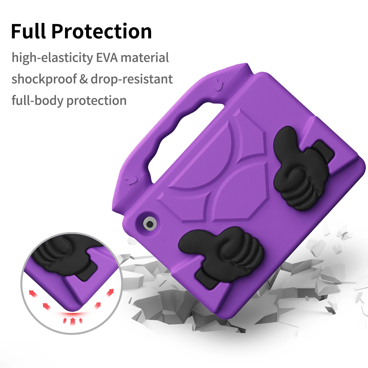 Children's Shockproof Protective Case with Handle and Stand