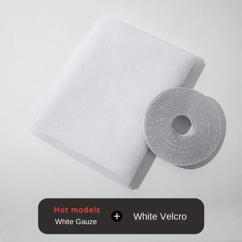 מסך נגד יתושים עצמי דביק לפנים, מסך נגד זבובים לחלונות, רשת הגנה לבית, טקסטיל למיטה ולגינה