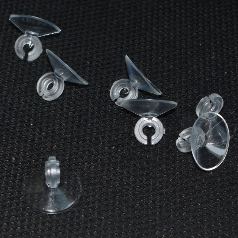 10-30pcs Aquarium Suction Cup Air Tube Holder Sucker for Fish Tank Pump Oxygen Air Tube Fixing Clip 4/6mm Aquarium Clip Holders