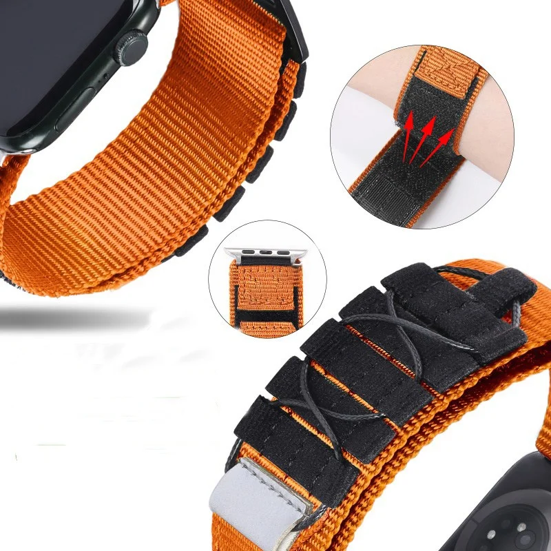 Nylon Sport Watch Band - Durable and Breathable Strap