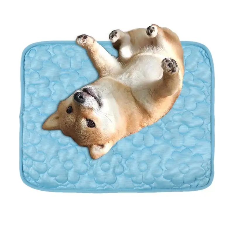 

Dog Cooling Pad Cooling Pad For Cats In Ice Fabric Pet Cooling Mats Cat Summer Cooling Bed Dog Cooling Blanket Pet Beds Supplies