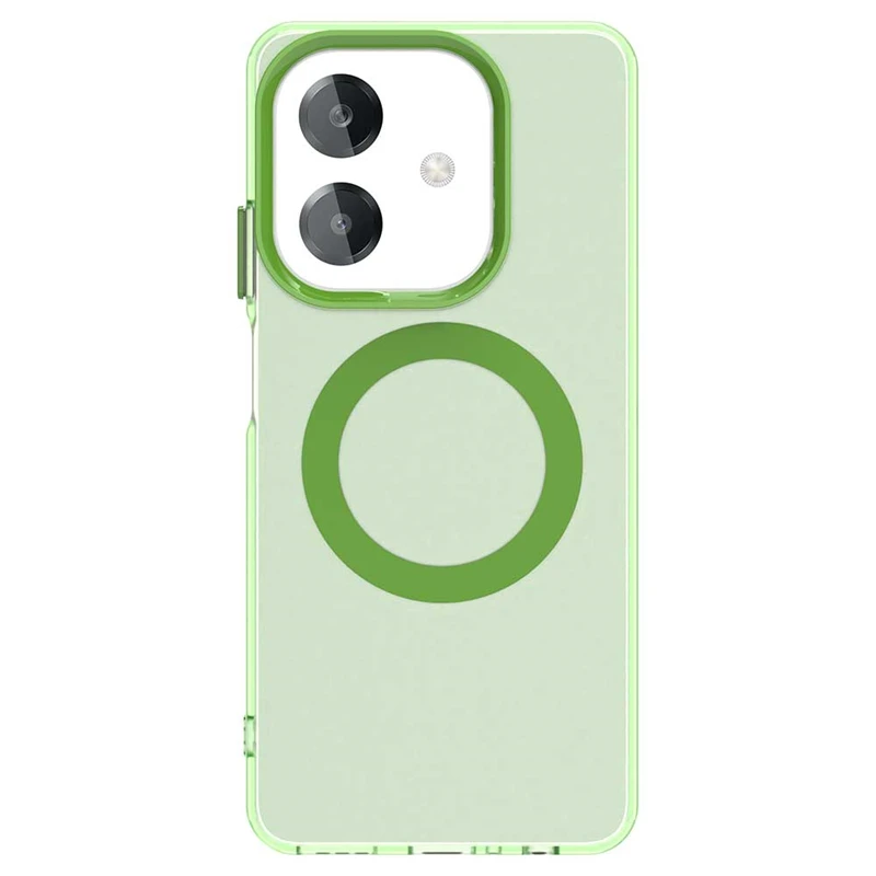 Enhanced OPPO A40 Case: Transparent Armor with Wireless Charging & Magnetic Grip