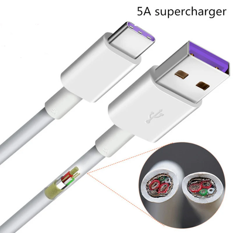 Chargeur téléphone,Chargeur USB 5V-2A avec câble USB type-c, adaptateur  secteur ue pour Huawei P20-P30 Lite - 20CM Type C Cable - Cdiscount  Téléphonie