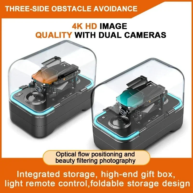

4K HD Camera Optical Flow RC Dron Toys Gifts F191 Positioning Obstacle Avoidance Foldable Quadcopter Mini Drone