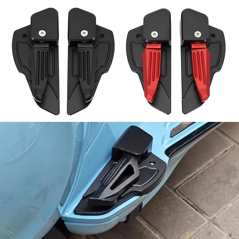 Voor Vespa Sprint Primavera 50 125 150 Scooter Accessoires Voetsteun Achter Voetsteunen Voetsteunen Voor Passagiers Steunen Pedaal Pad