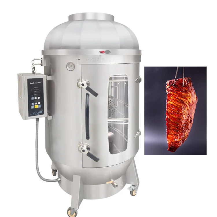 ChuangYu Commercial Full Automatic Luxurious Electric Whole Lamb Pork Grill Rotisserie Oven commercial desktop vertical automatic rotating electric heating gas stainless steel crispy pork belly roast chicken oven