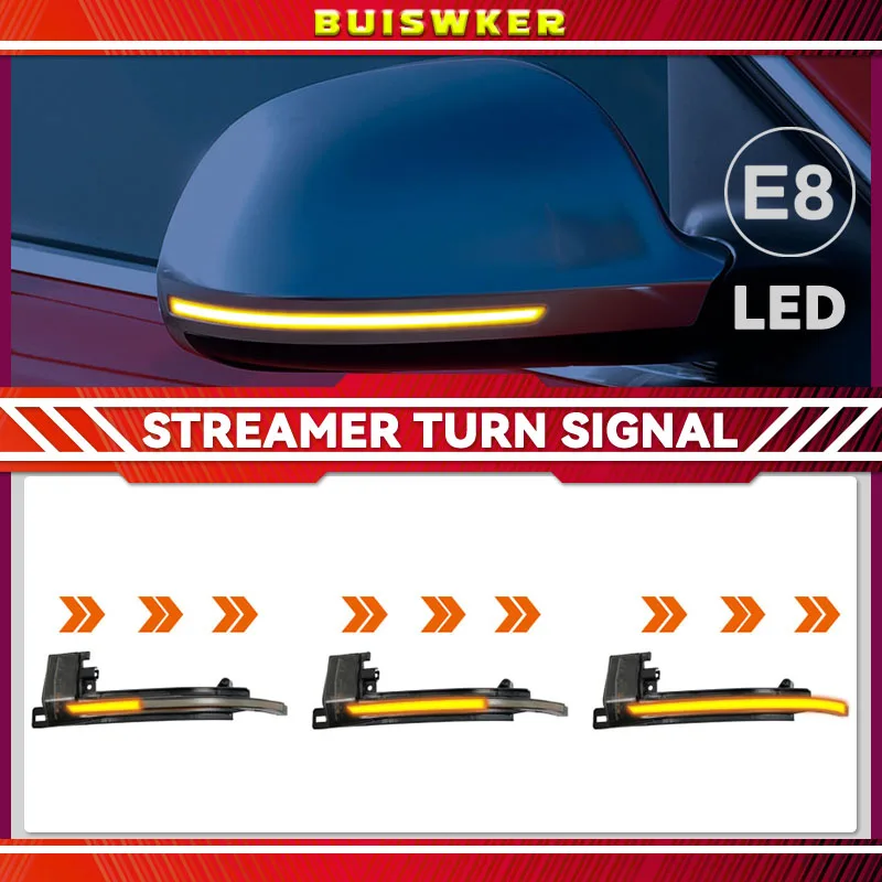 

2 шт., динамический поворотник для Audi A3 8P A4 A5 B8 Q3 A6 C6 S6 S5 RS5 RS4