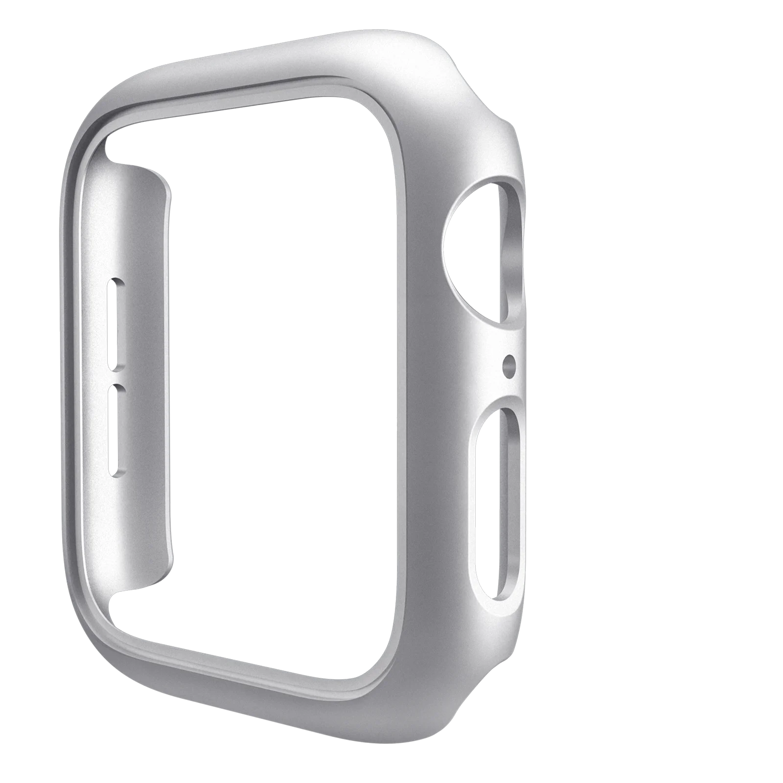 Sleek Matte Protective Frame for Apple Watch - Durable PC Cover Case Bumper