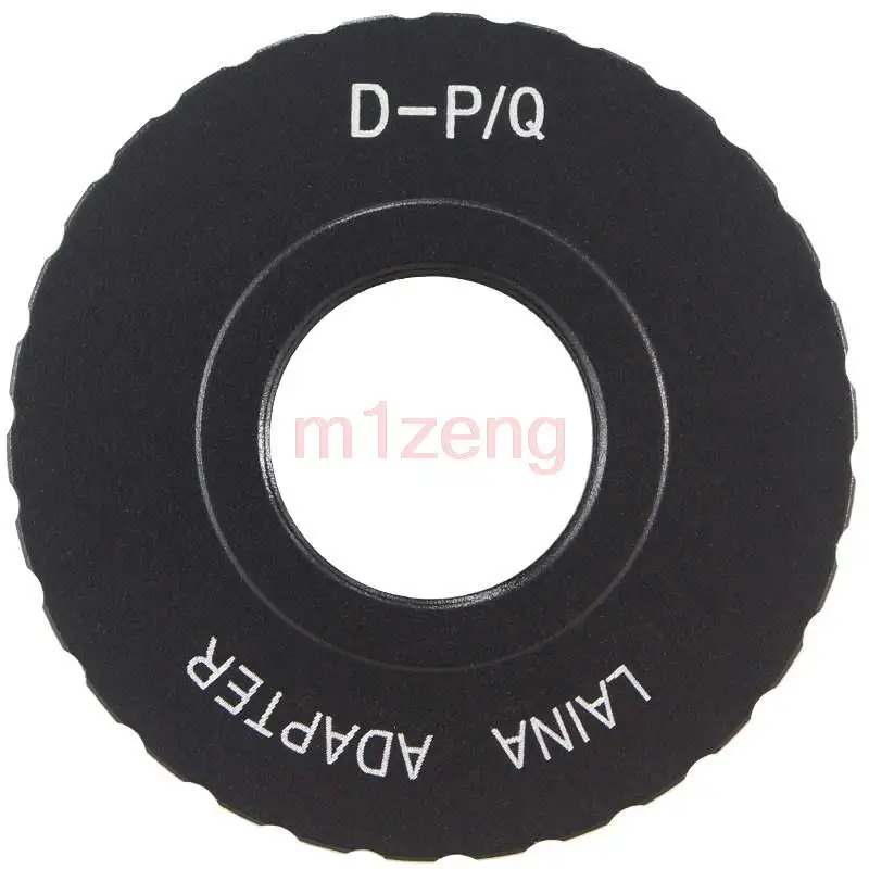 Anello Adattatore D-Pq Per Obiettivo Di Montaggio Su Film Cctv Da 8Mm Cine/Film A Pentax Q P/Q Pq Q10 Q7 Q-S1 Fotocamera