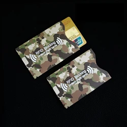 RFID Blocking Card and Passport Protector with Smart Anti - Theft Design (Shielding sleeve F)