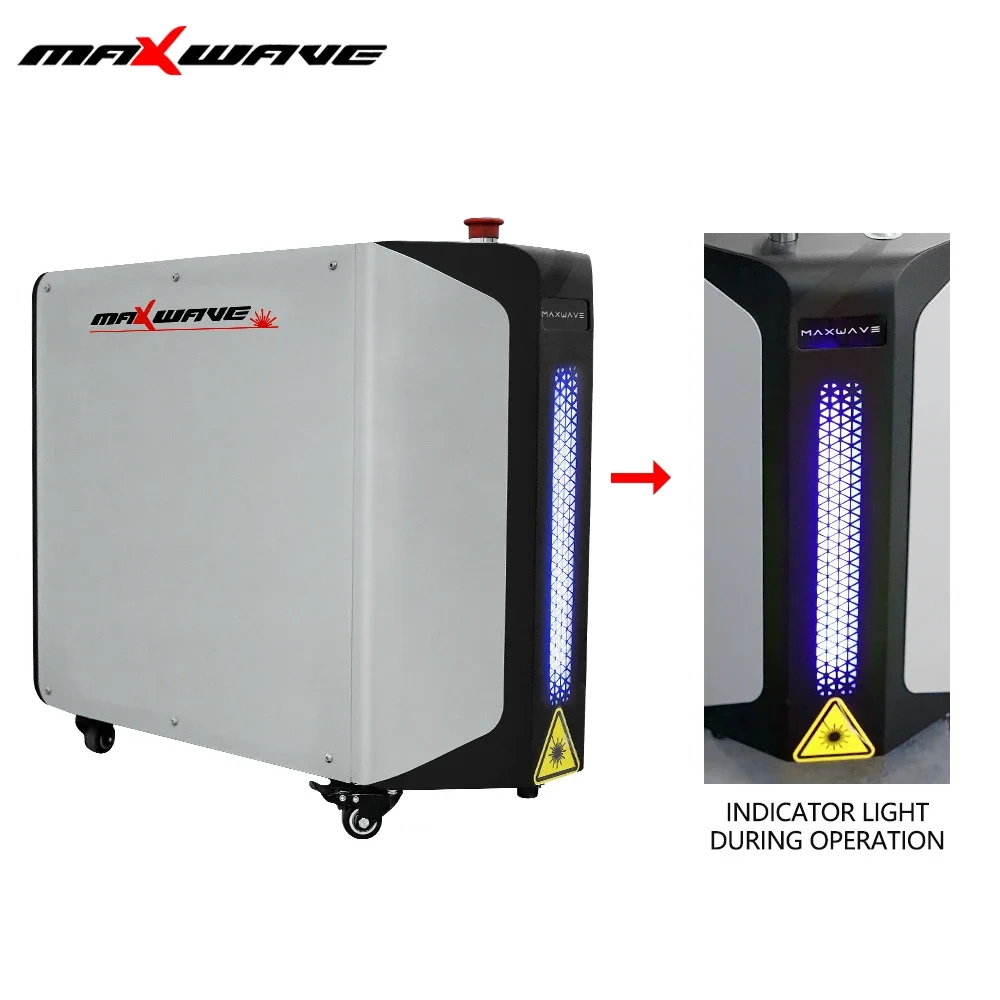800W Air Cooling Laser Welder 3 in 1 Strong Cutting Welding Cleaning Fiber Laser Welding Machine for Metal welding Rust clean 3
